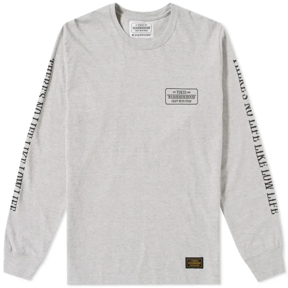 Long Sleeve Bar & Shield Tee