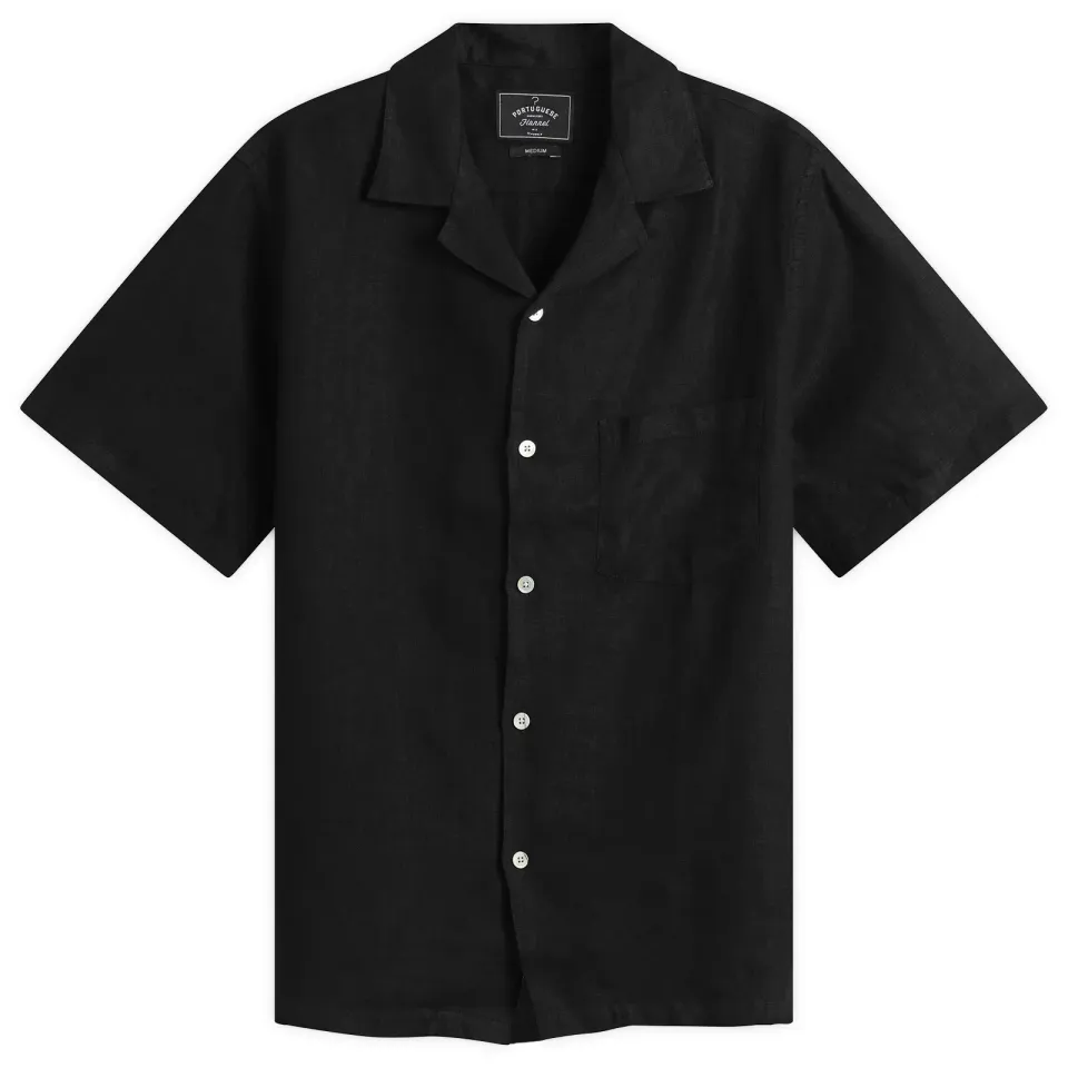 Linen Camp Vacation Shirt