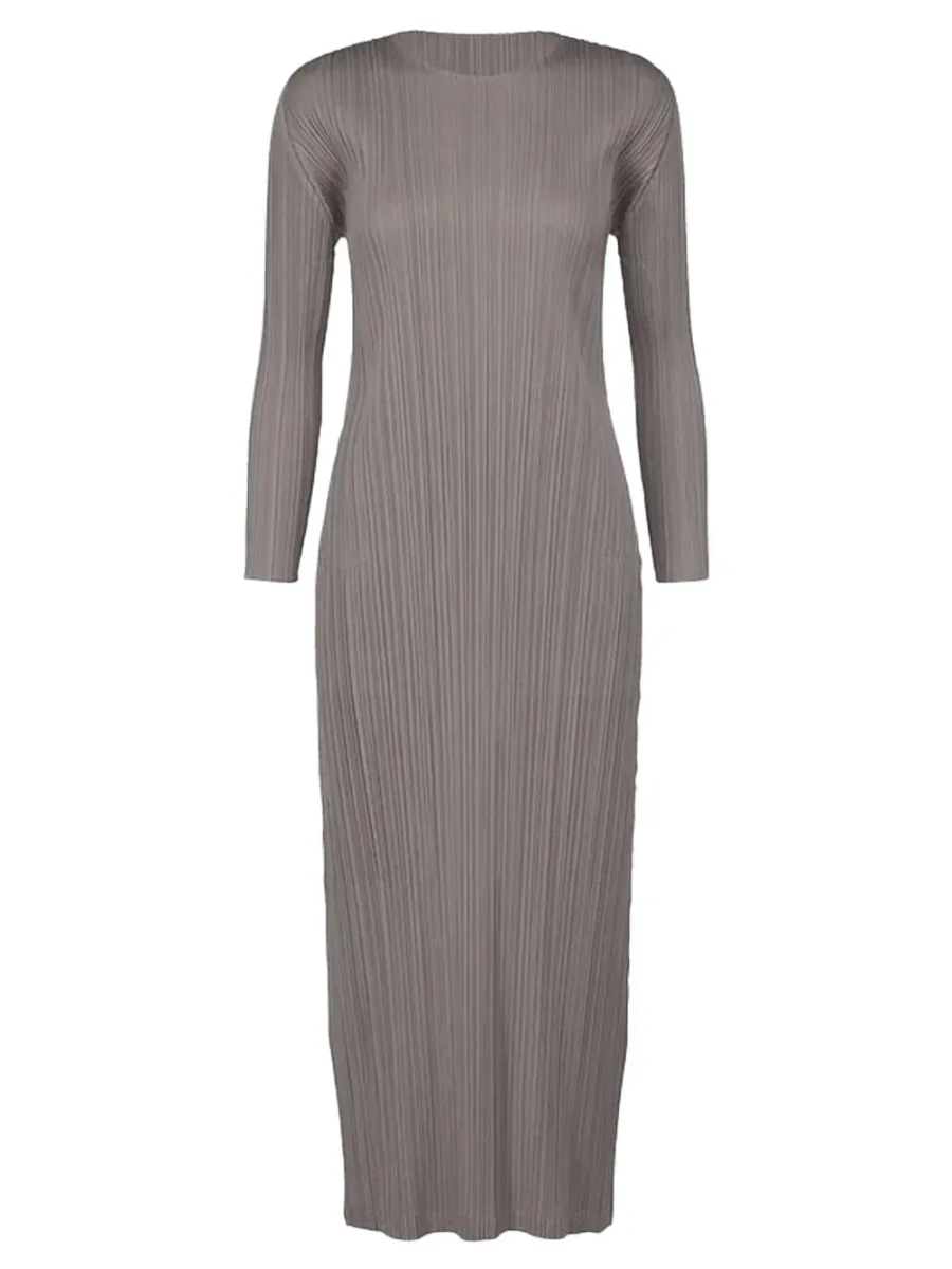 Pleats Please Dress Grey