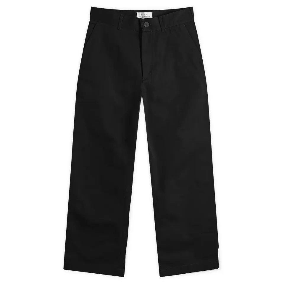 Bill Narrow Leg Twill Pant