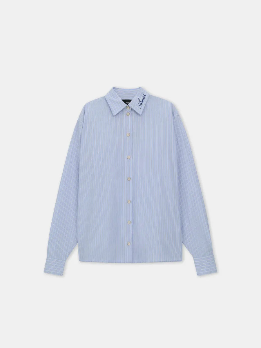 WOMEN - WOMEN'S STRIPED SHIRT - Ashley Blue