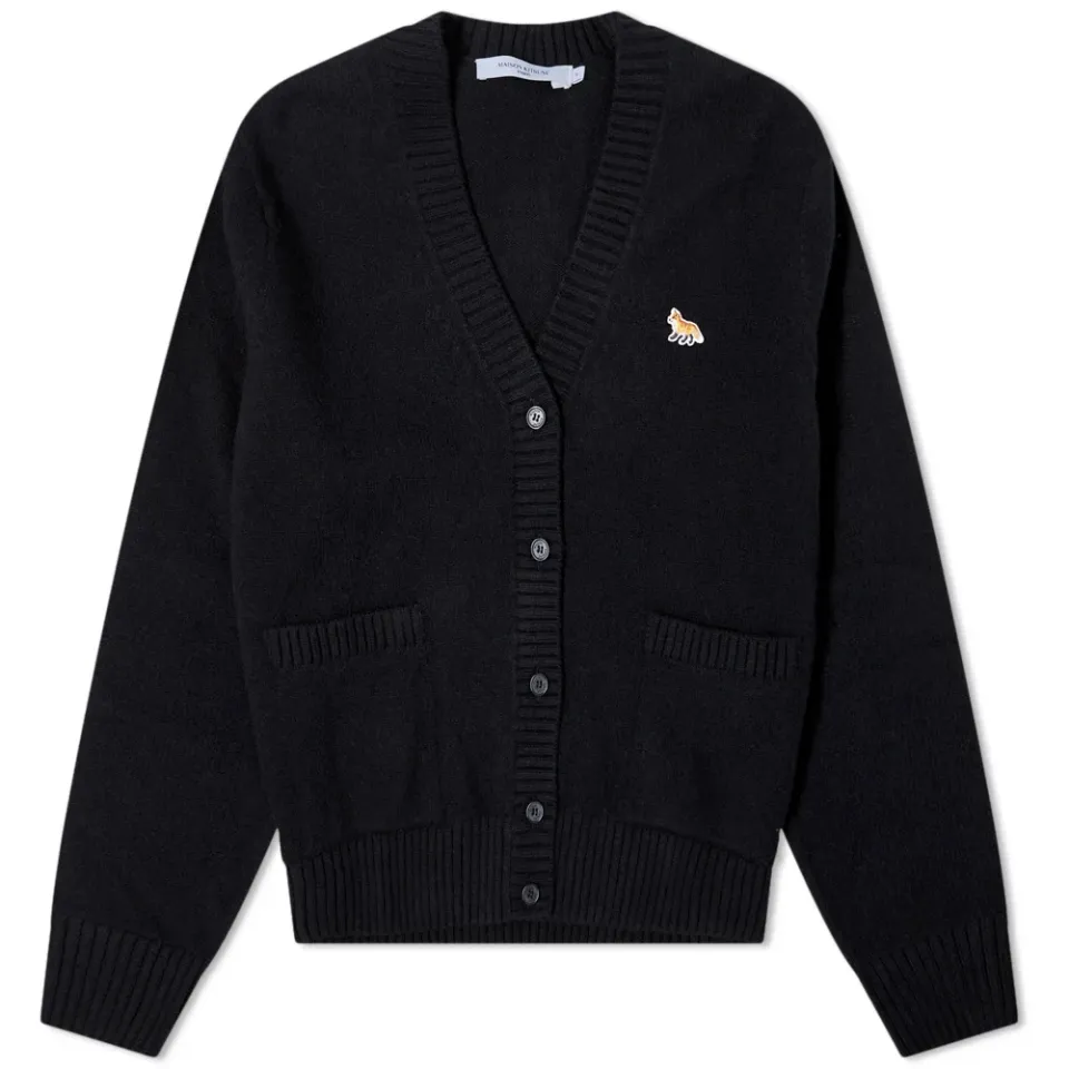 Maison Kitsuné Baby Fox Patch Boxy Cardigan