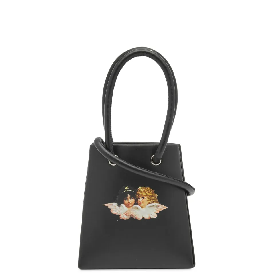 Apple Leather Icon Mini Handbag