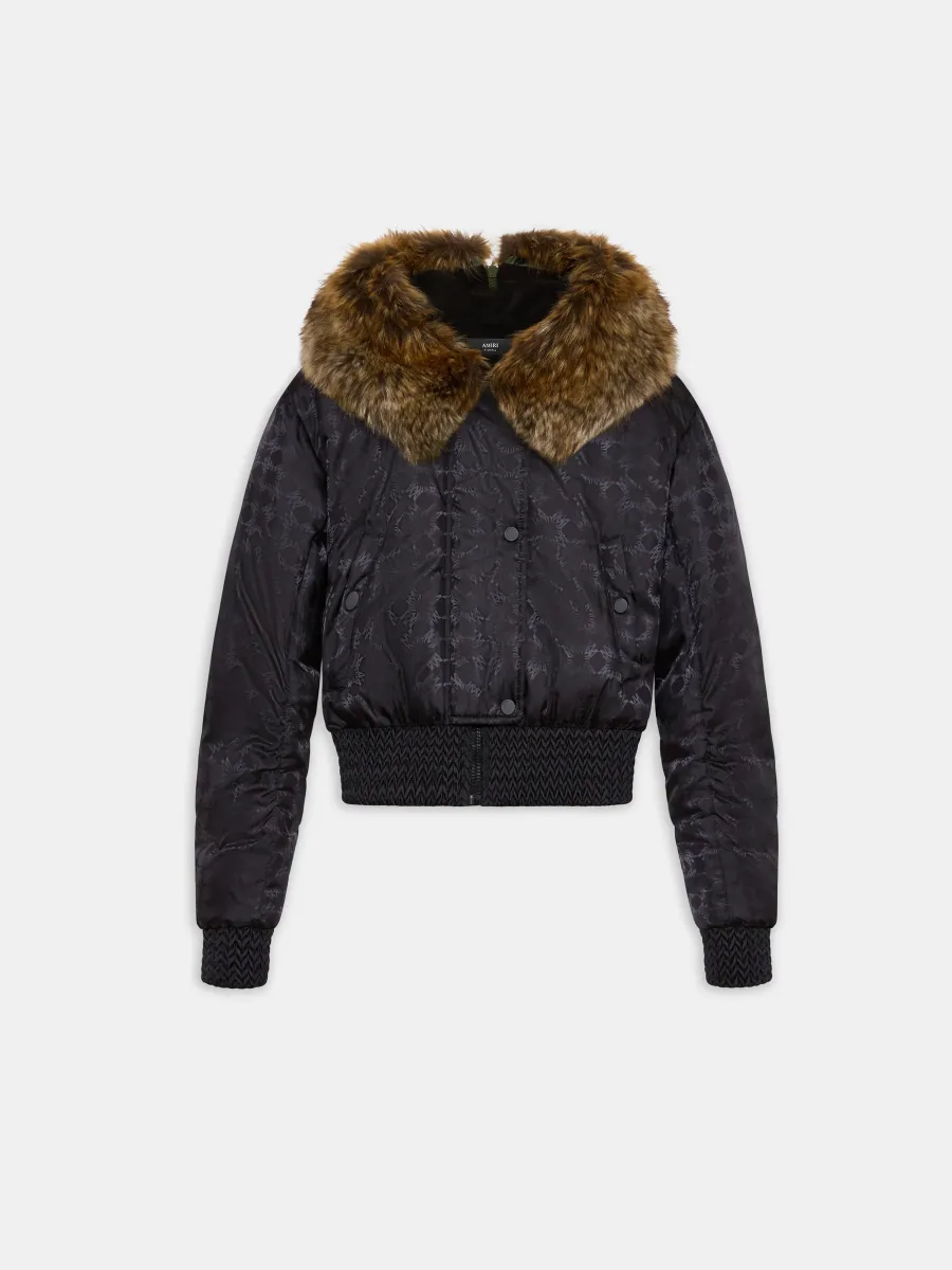 WOMEN - WOMEN'S MA QUAD HOODED DOWN JACKET - Black