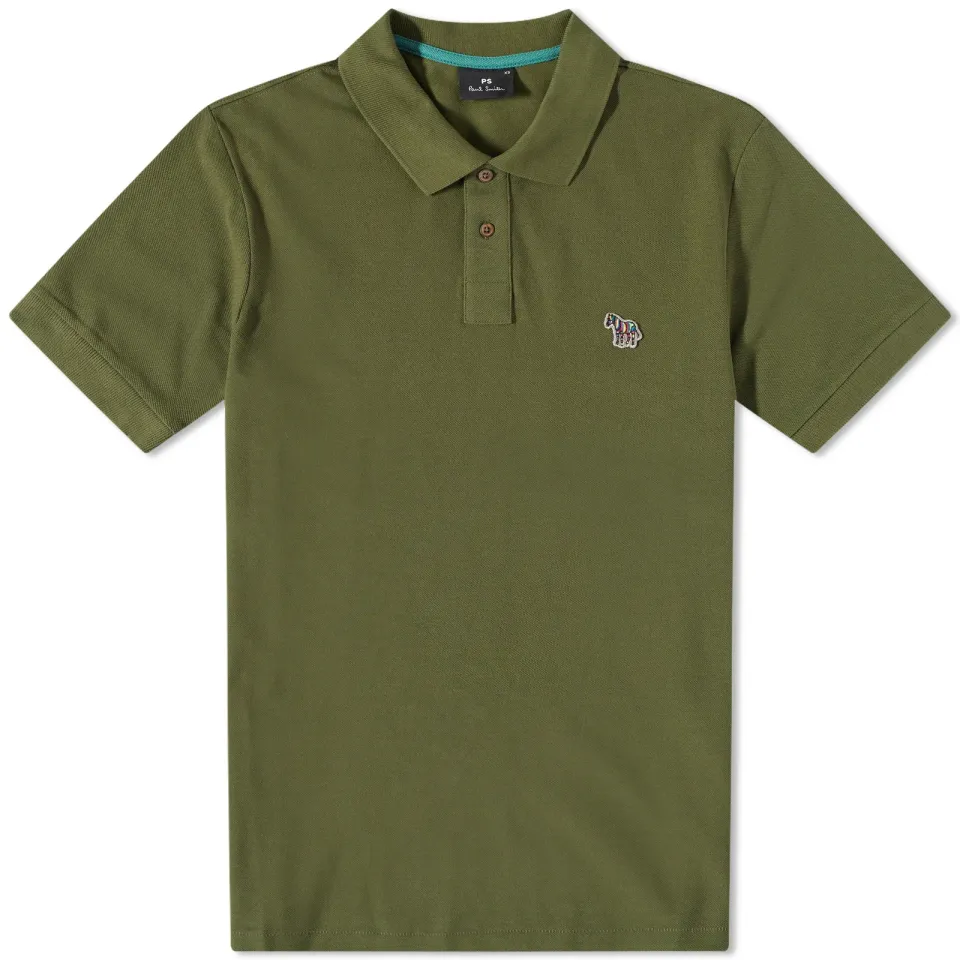 Regular Fit Zebra Polo