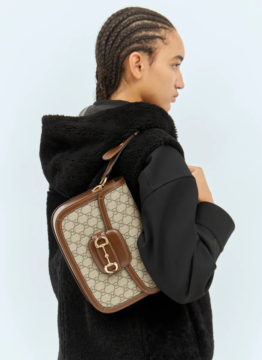 1955 Horsebit Shoulder Bag