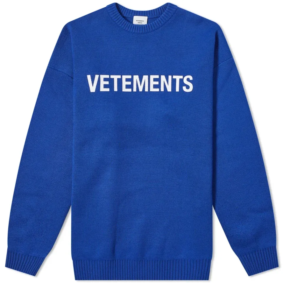 Logo Intarsia Knit