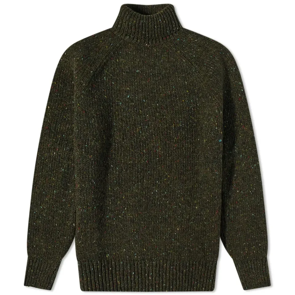 Donegal Roll Neck Knit