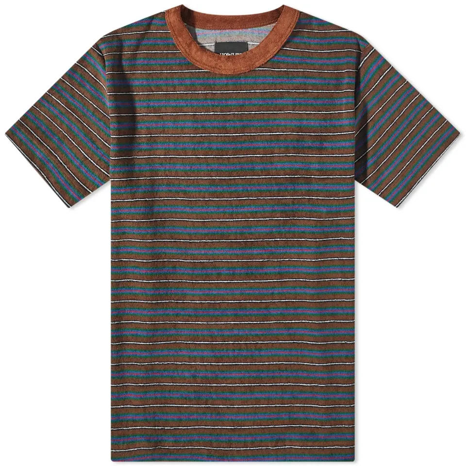 Howlin' Lost in Thought Towelling Stripe T-Shirt