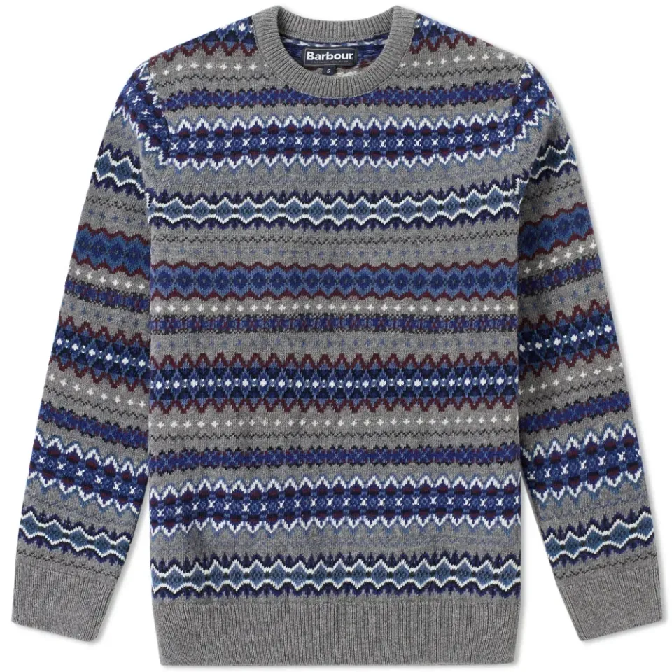 Case Fair Isle Crew Knit