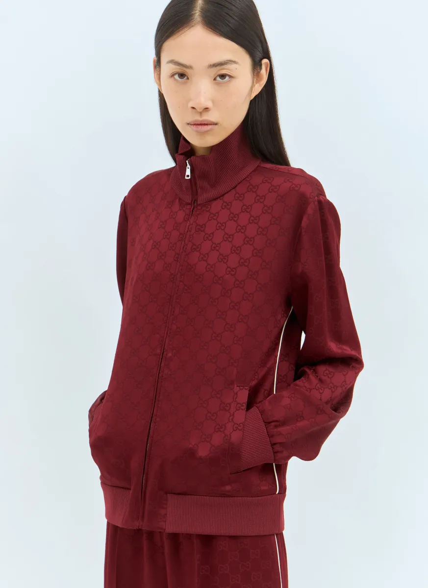 GG Jacquard Zip-Up Jacket
