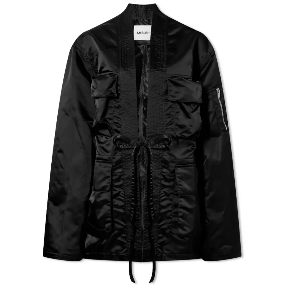 Nylon Kimono Jacket