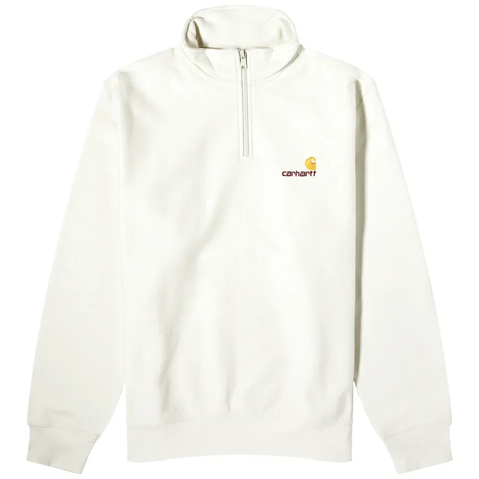 Half Zip American Script Crew Sweat