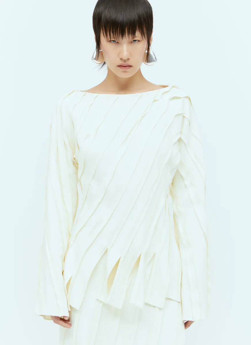 Fringe Hem Panel Top