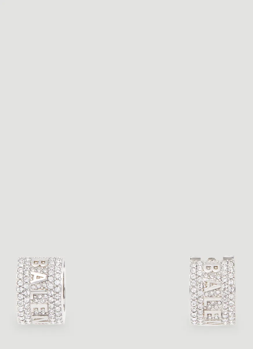 XL Logo Hoop Earrings