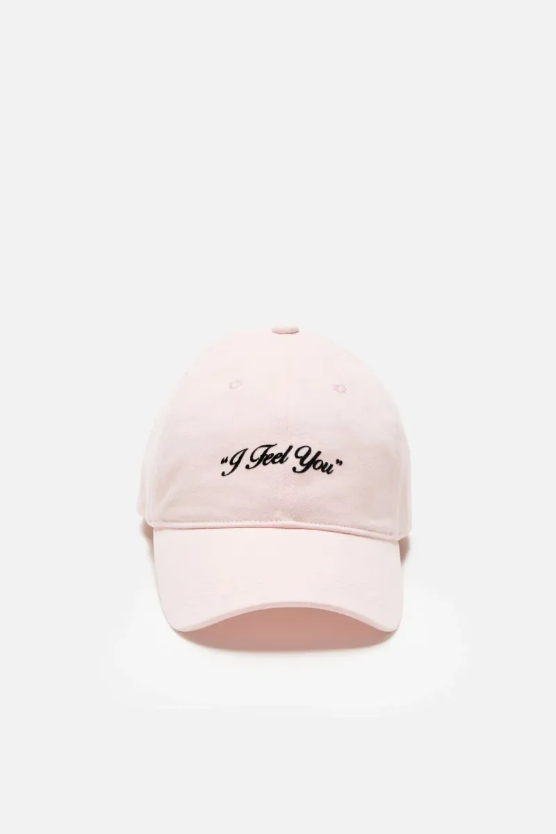 Embroidered logo cap