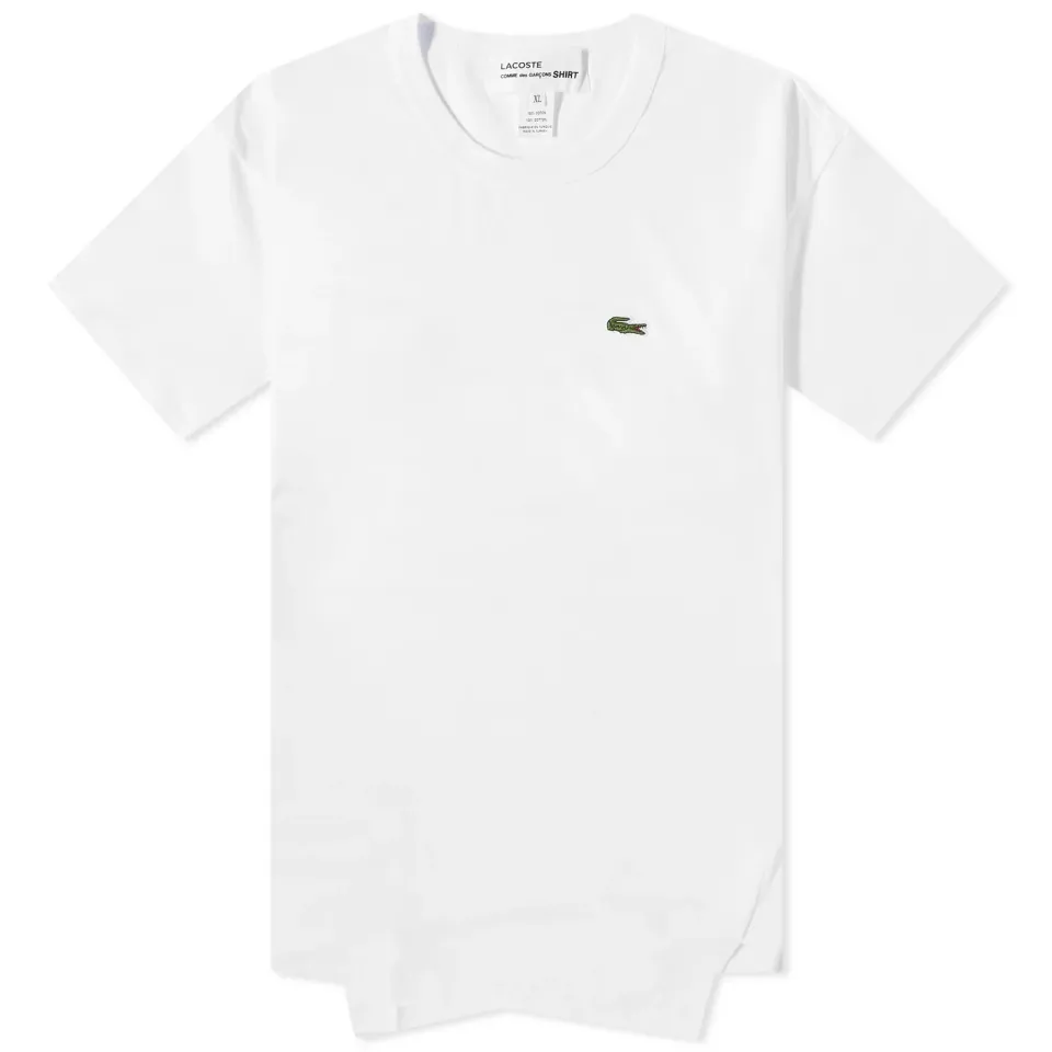 x Lacoste Asymmetric T-Shirt