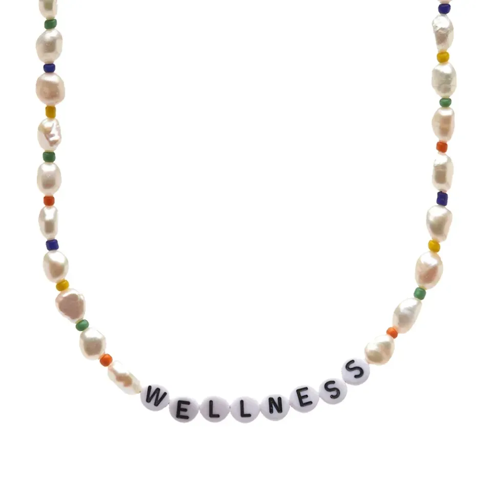 Wellness Pearl & Bead Necklace
