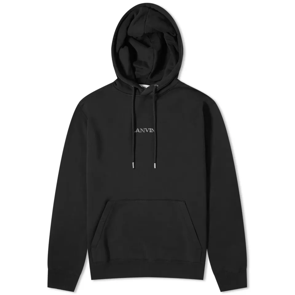 Embroidered Logo Hoodie
