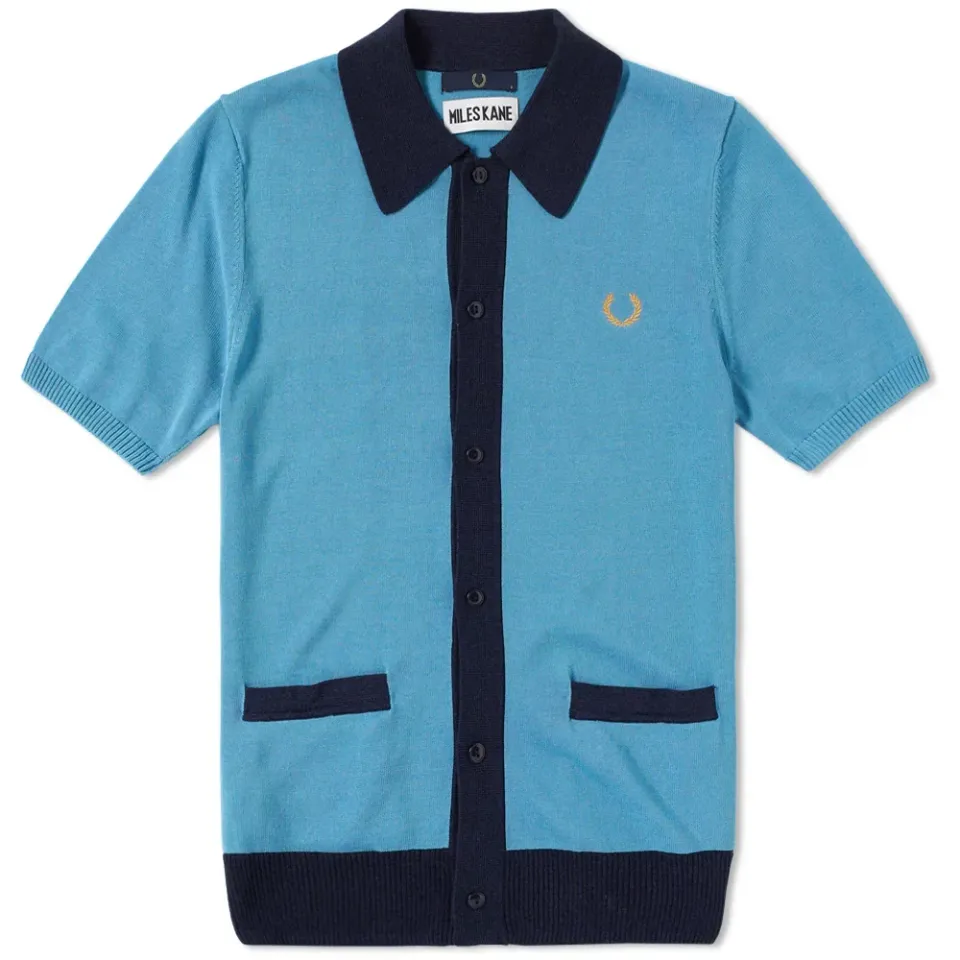 Fred Perry x Miles Kane Button Knit Shirt