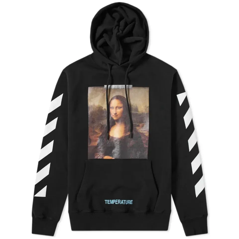 Diagonal Monalisa Hoody