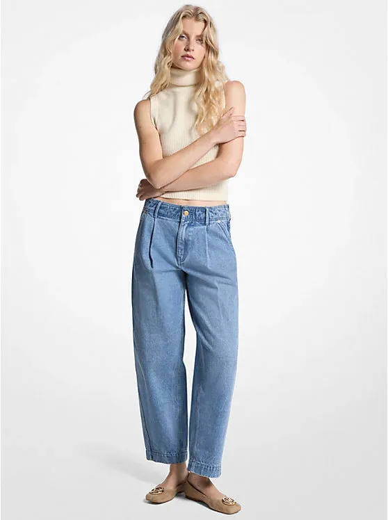 Denim Barrel Jeans