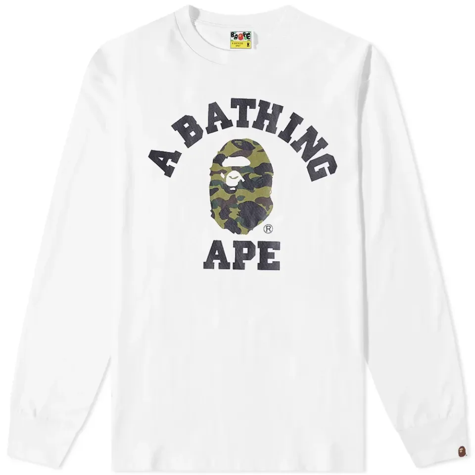 Long Sleeve 1st Camo College T-Shirt