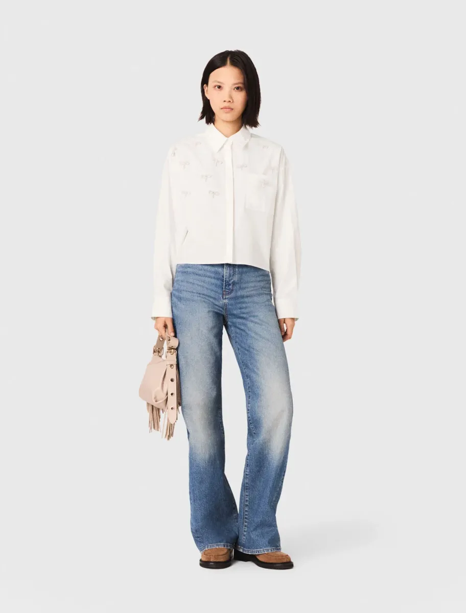 Jewel detail shirt