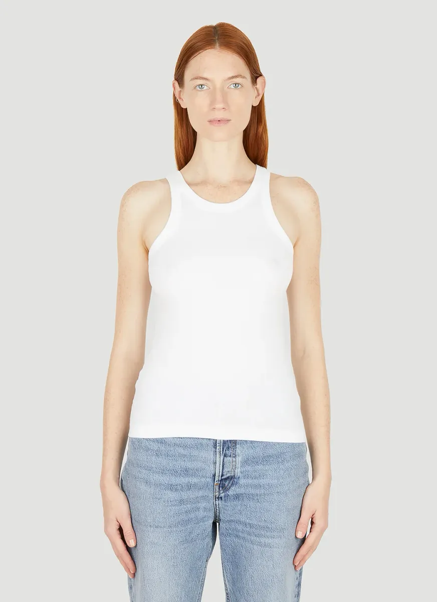 Curved Rib Tank Top