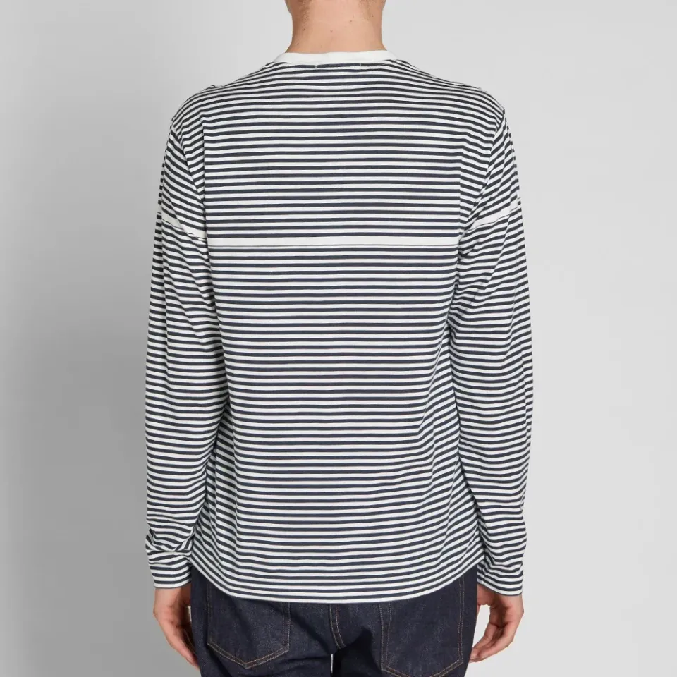 Long Sleeve Marina Corrosion Print Tee