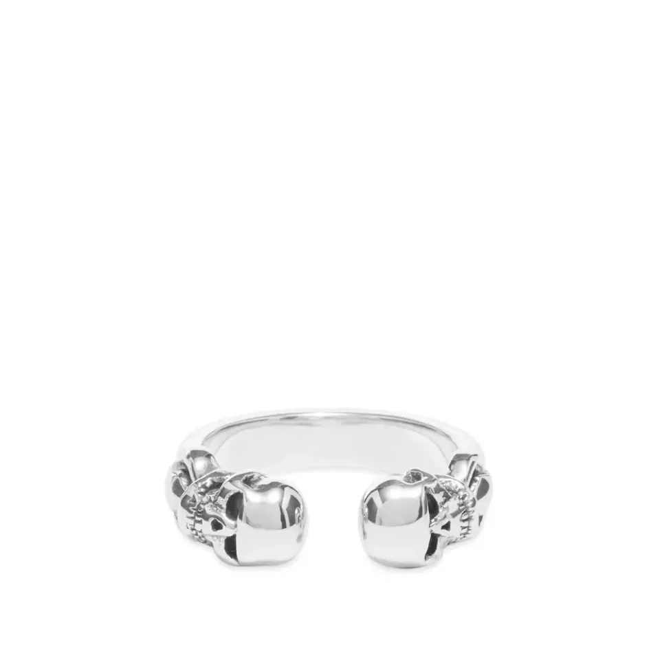 Double Headed Open Band Ring