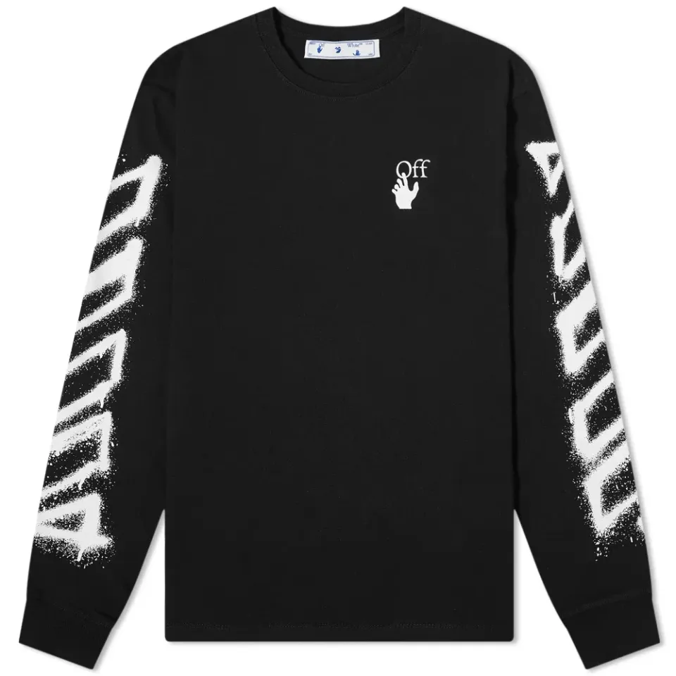 Long Sleeve Spray Marker T-Shirt