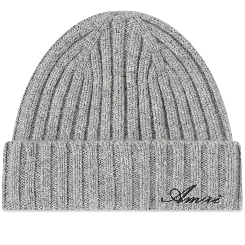 Cashmere Script Beanie