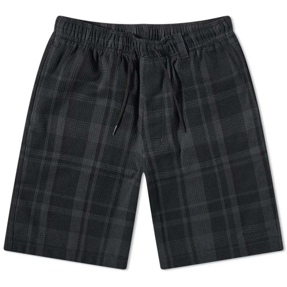 Waffle Check Shorts