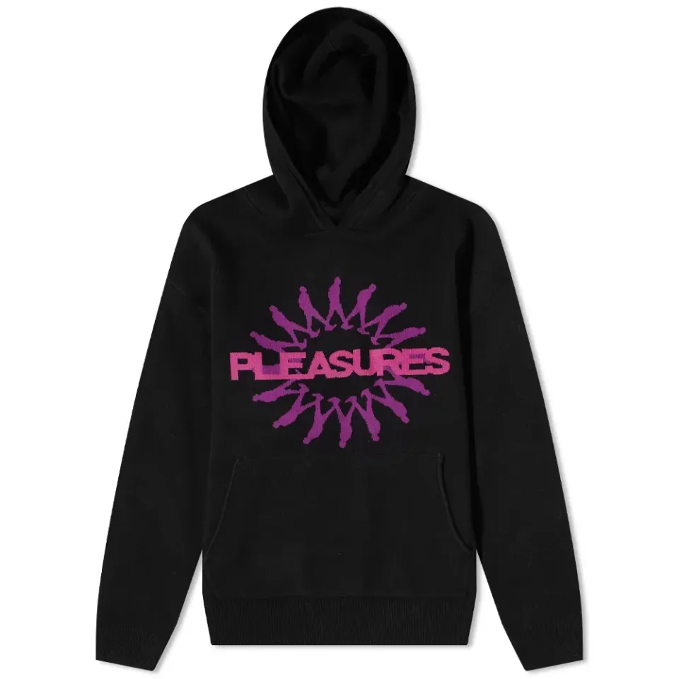 Passion Jacquard Knit Hoodie