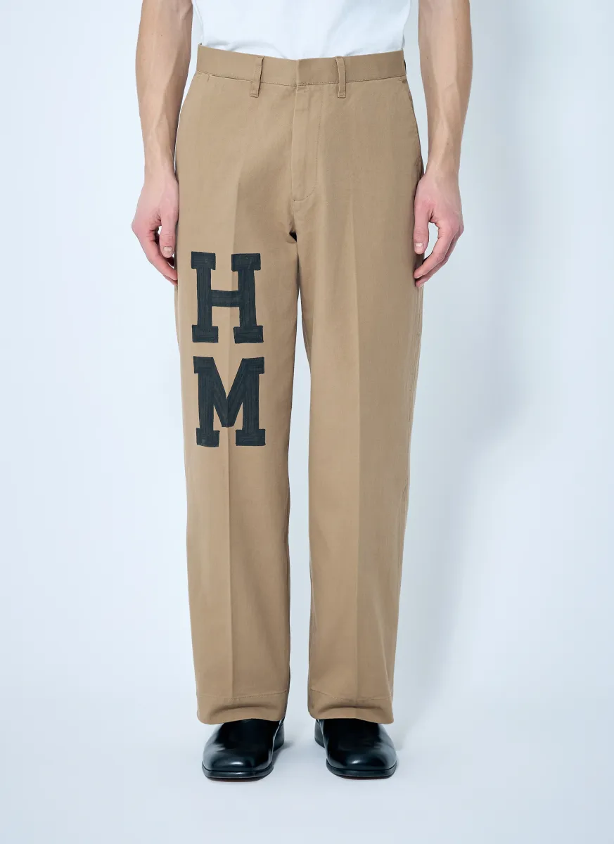 Wide Chino Pants