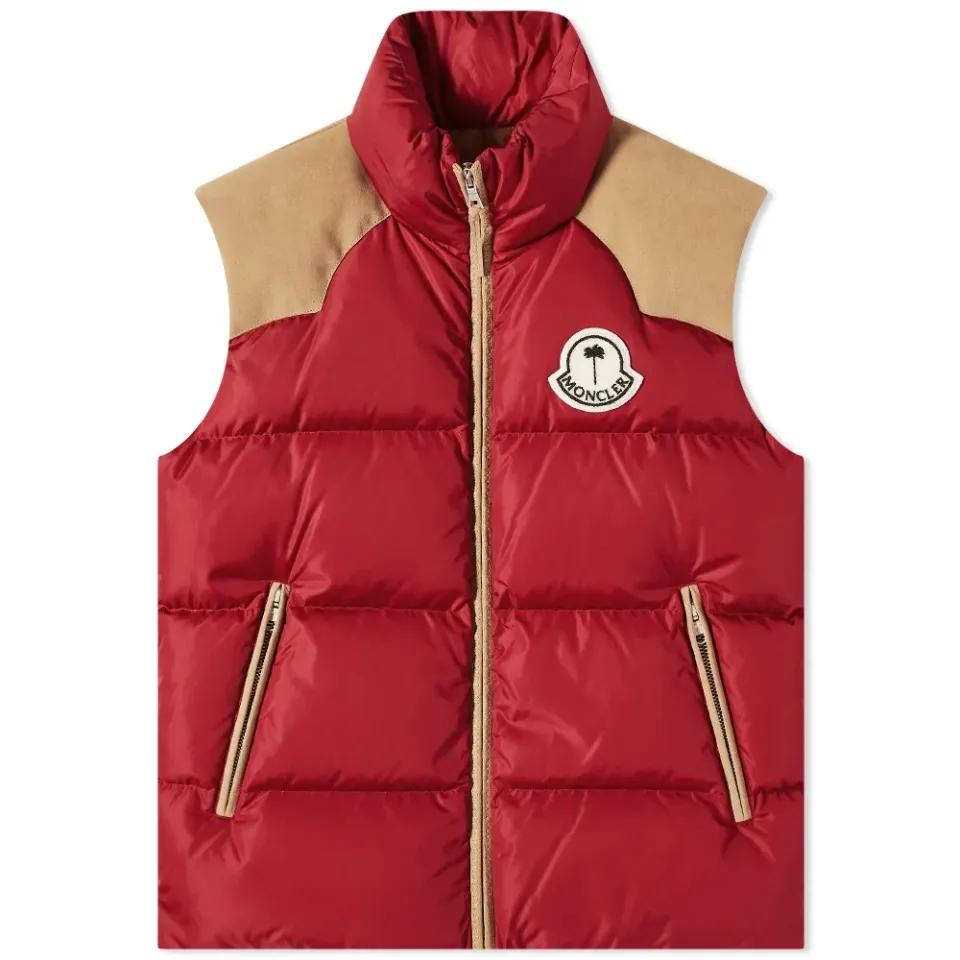 8 Moncler Palm Angels Kamakou Down Vest