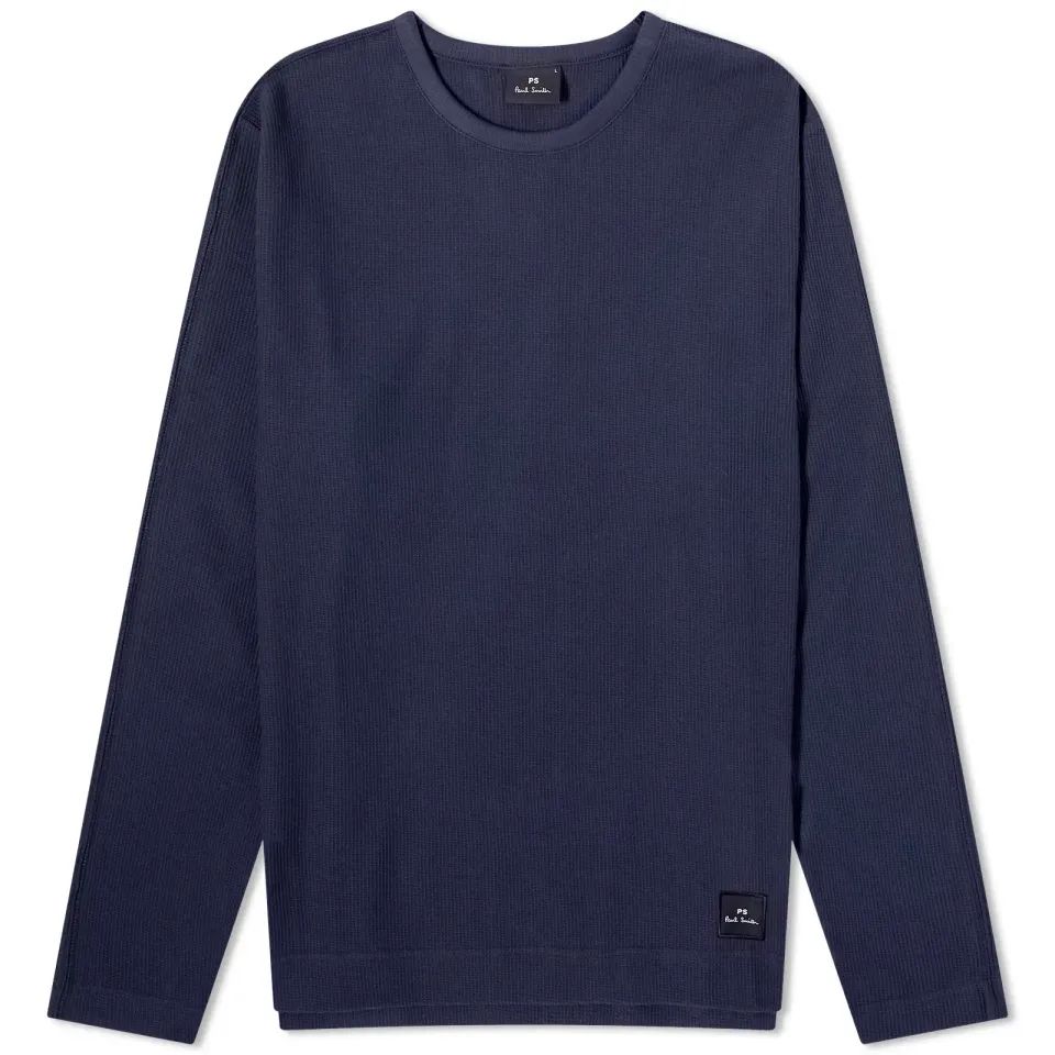 Long Sleeve Waffle T-Shirt
