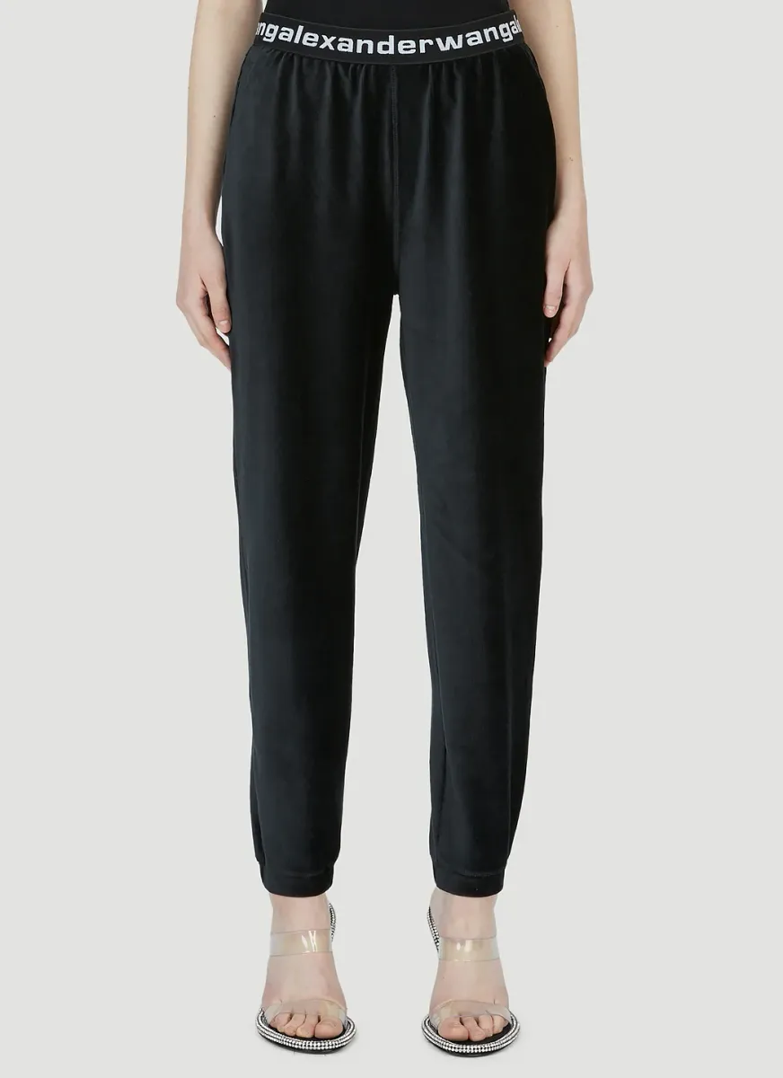 Velvet Track Pants