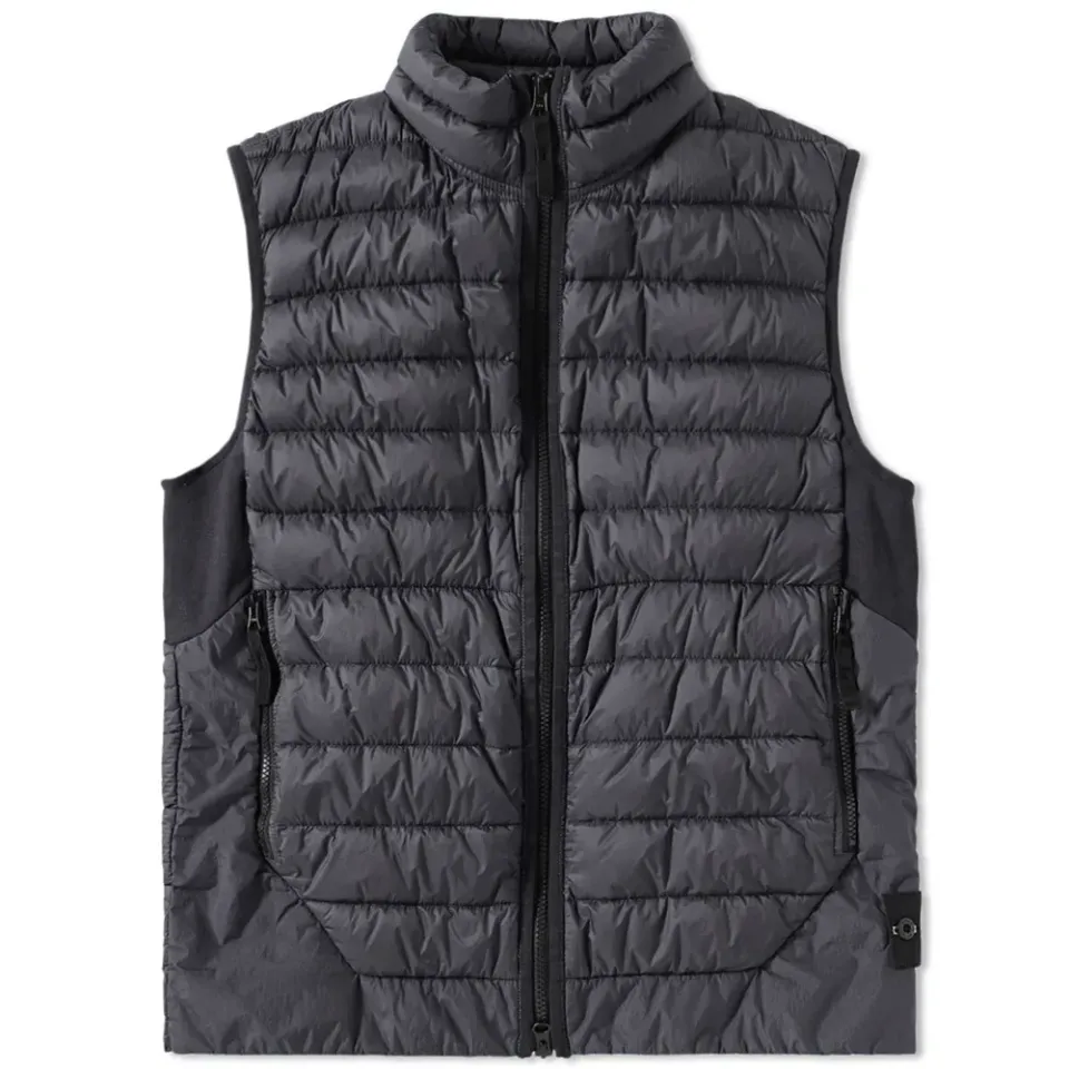 Garment Dyed Micro Yarn Down Gilet