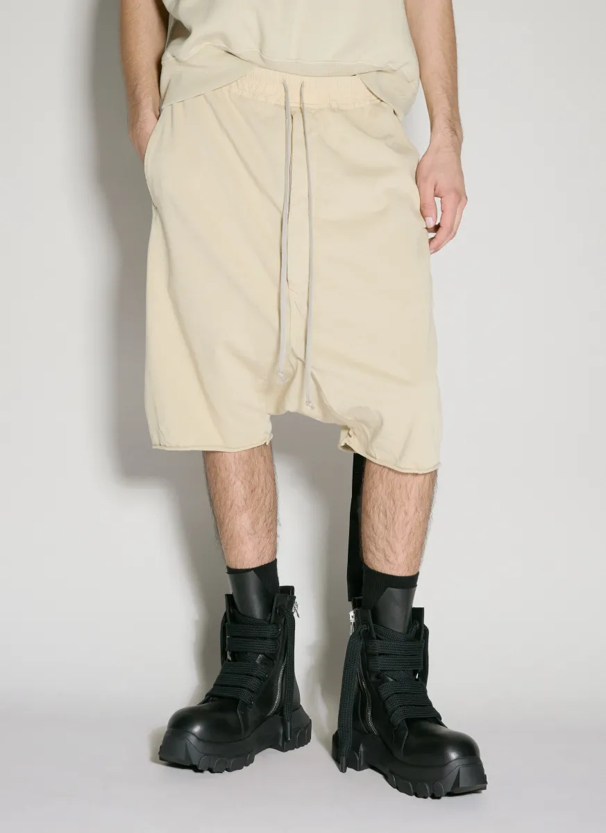 Drawstring Pods Bermuda Shorts