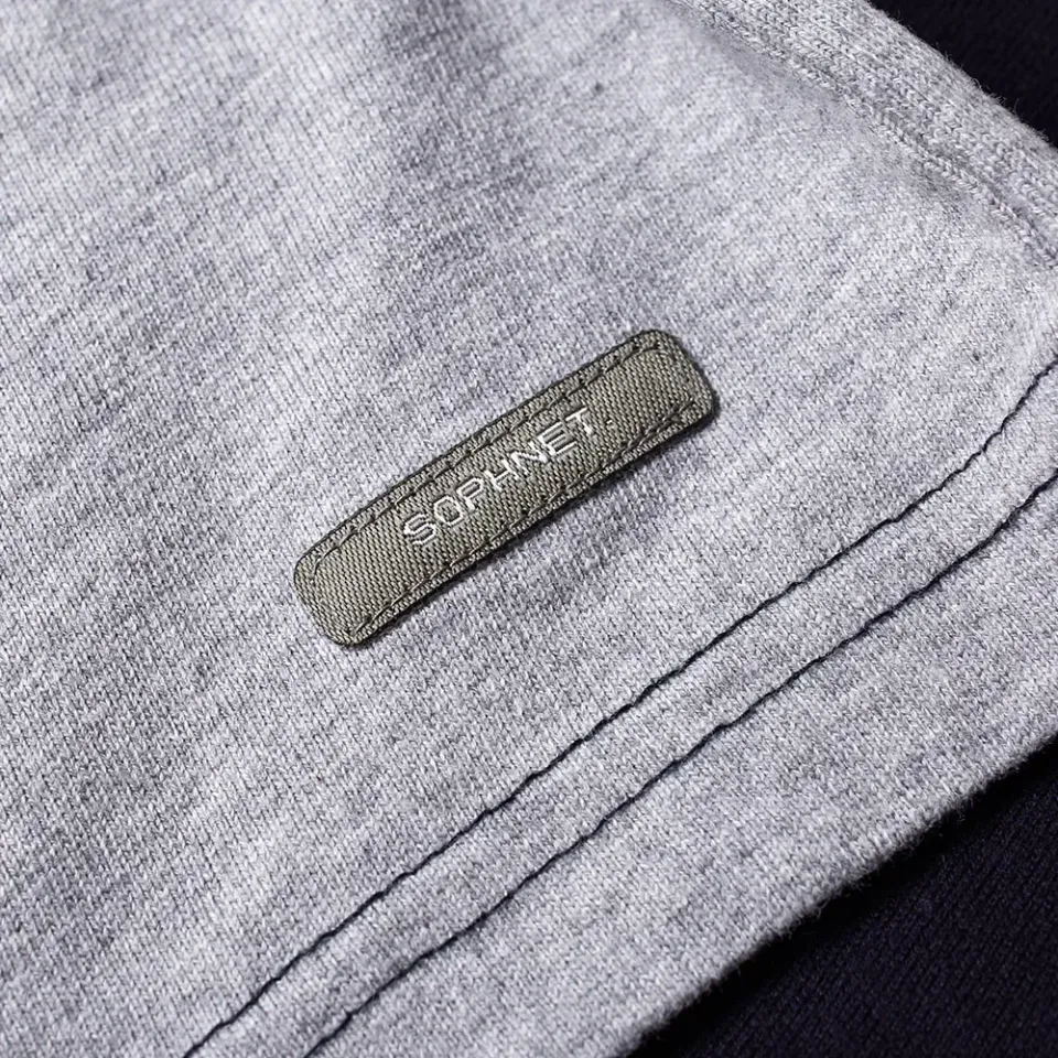 SOPHNET. Split Logo Tee