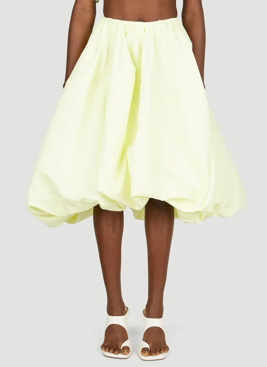 Balloon Midi Skirt