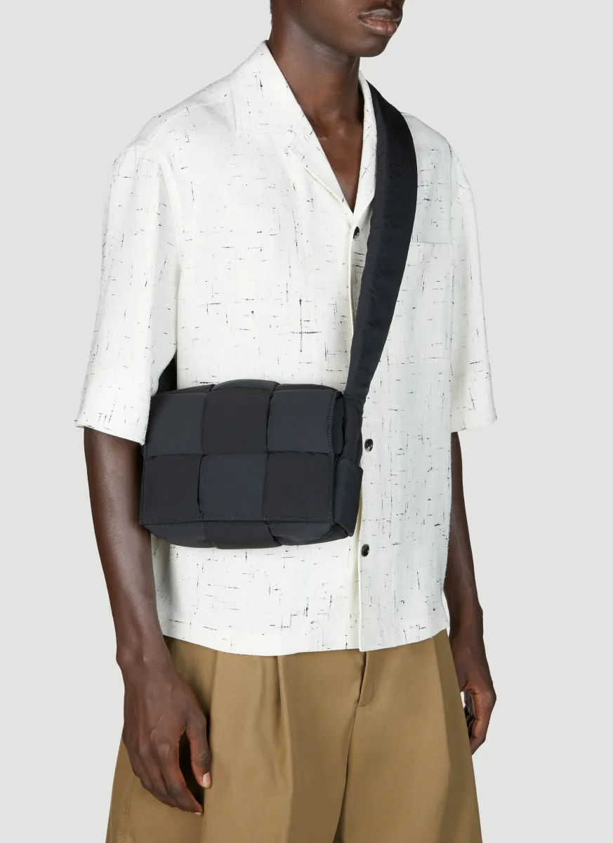 Small Padded Tech Cassette Crossbody Bag