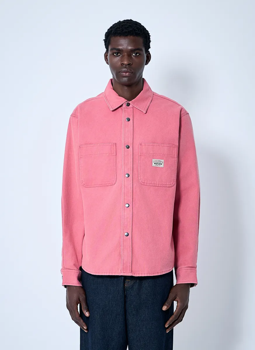 Heavy Washed Canvas Shirt