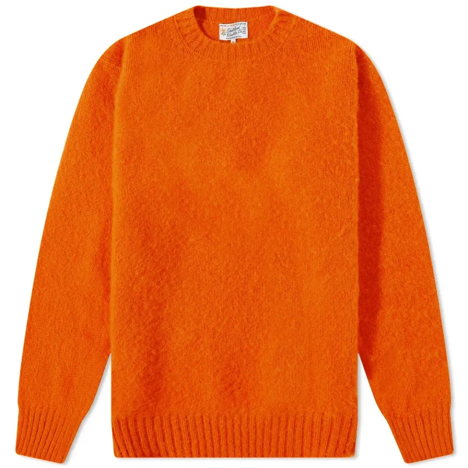 Shetland Woollen Co. Shaggy Crew Knit