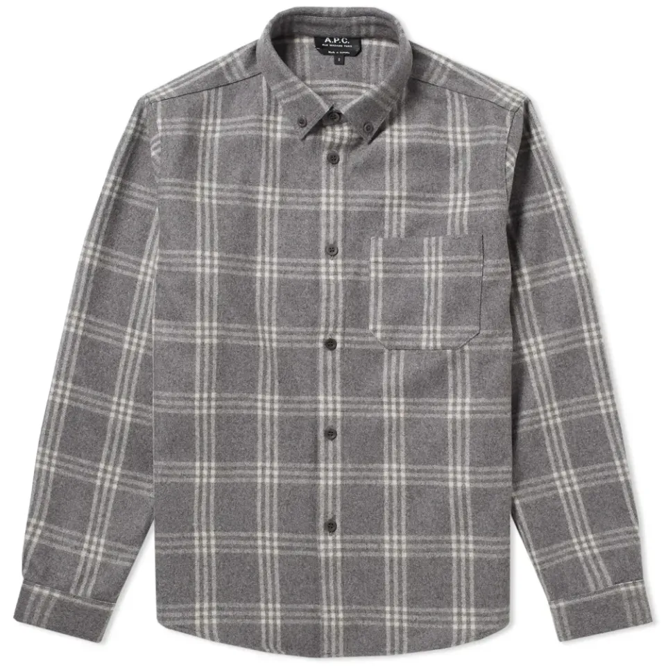 A.P.C. Walter Flannel Overshirt
