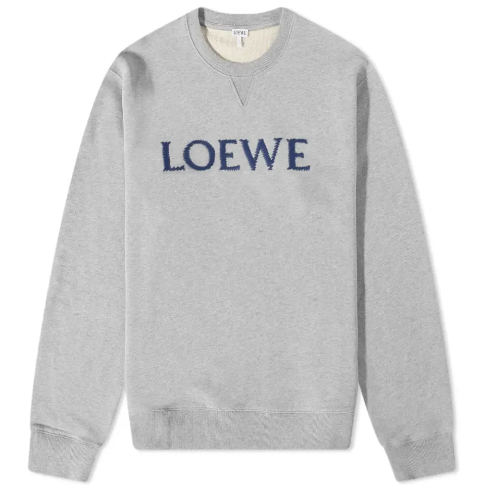 Embroidered Crew Sweat