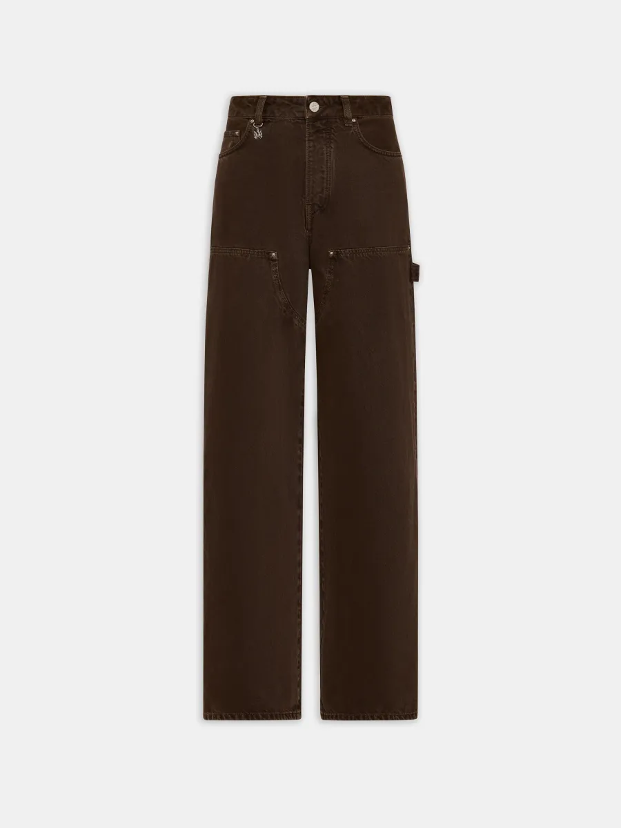 WOMEN - WOMEN'S FADED CARPENTER JEAN - Dark Brown