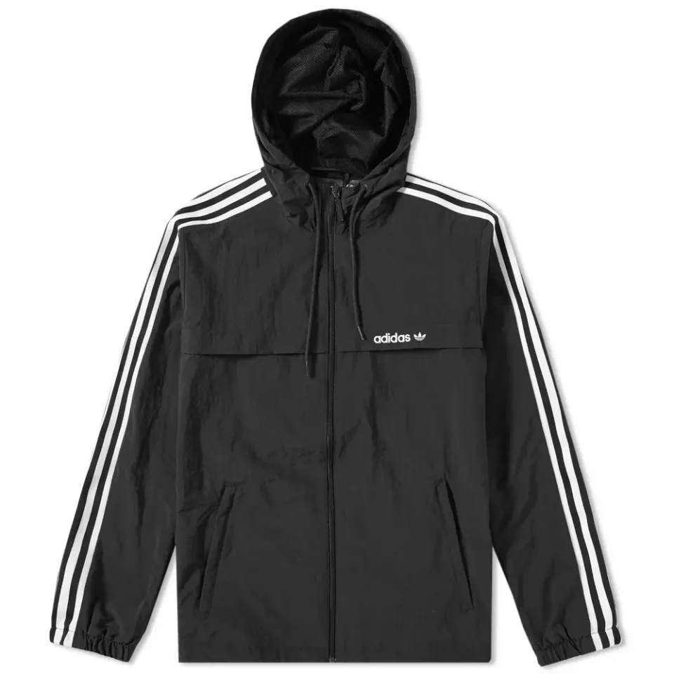 Three Stripe Windbreaker